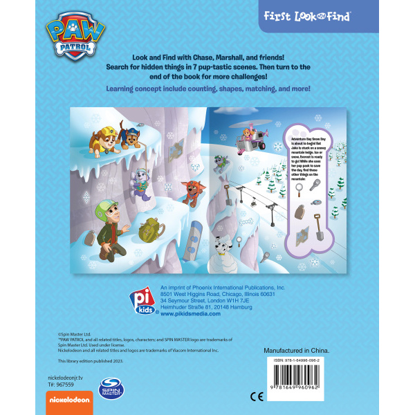 Nickelodeon PAW Patrol: First Look and Find - Sequoia Kids Media